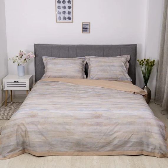 Постільна білизна євро Viluta Brushed Warm Cotton WC 02 220х200 см