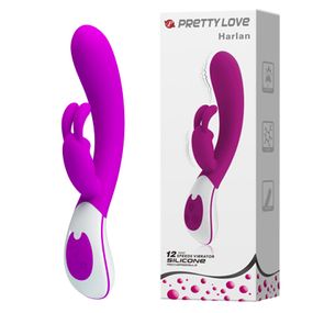 Вибратор - Pretty Love Harlan Vibrator Purple Sex Aura