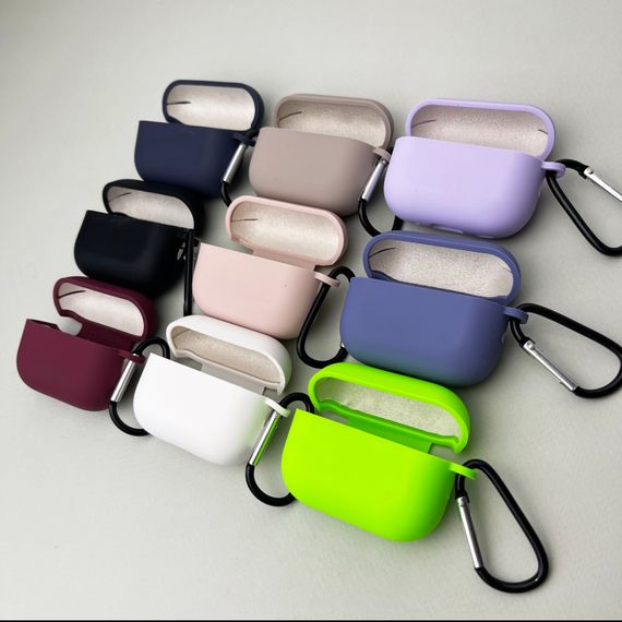 Чохол з карабіном для Airpods PRO 2 (Бузковий) | Зображення 4