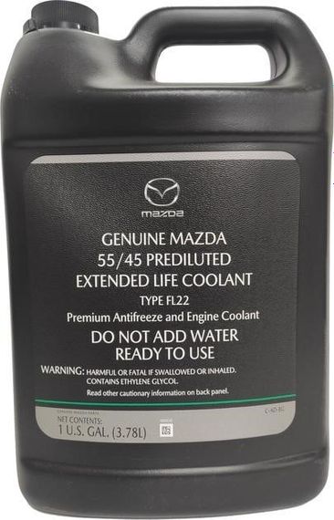 Антифриз Mazda Extended life coolant type fl22 -40c 3.785л.