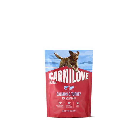 Корм сухий Carnilove Active Salmon & Turkey для cобак лосось та індичка 1,5 кг
