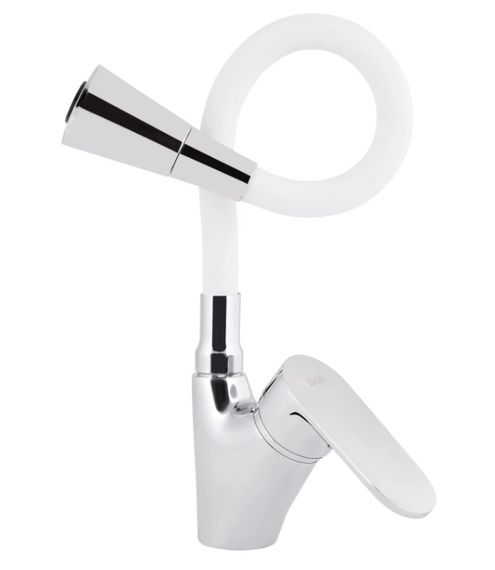 Змішувач для кухні Lidz Tani 007F3, Chrome/White (k40) LDTAN007F3WCR40423 | Зображення 3