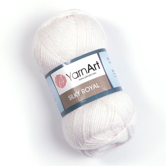 Пряжа YarnArt Silky Royal № 447 (Ярнарт Сілкі Роял) – 65% меринос, 35% шовк, 50 г / 140 м