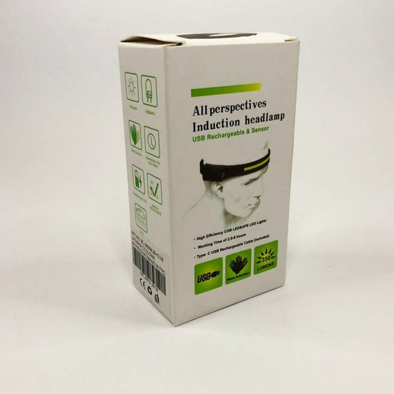 Налобний ліхтар для риболовлі кемпінгу BL-W689/G28-LM+COB, Налобний ліхтар з кріпленням на голову KB-97 | Зображення 3