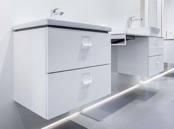 Тумба под умывальник Ravak SD Comfort 800 белый/белый | Зображення 3