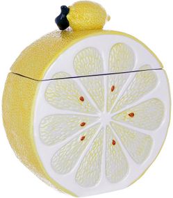 Банка керамічна "Lemon" 1700мл, для сипучих продуктів, Стиглий лимон
