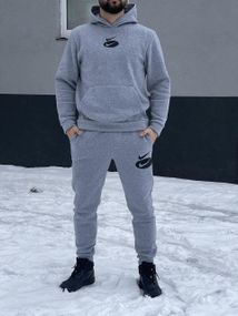 Чоловічий спортивний костюм Nike сірий