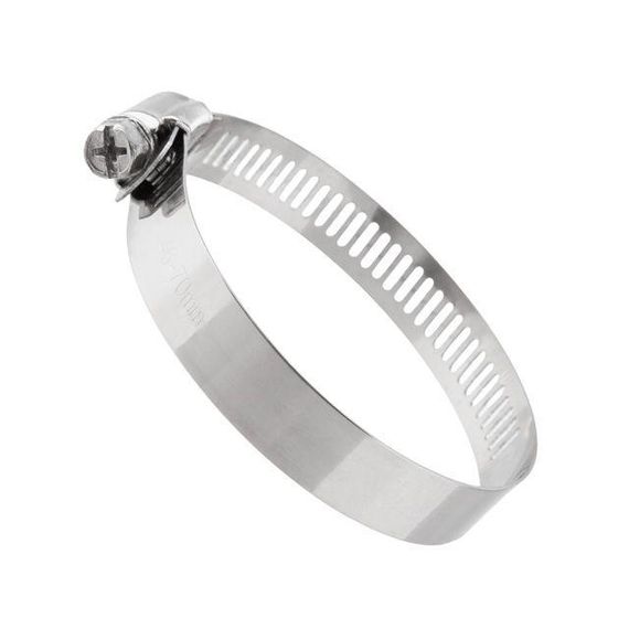 Хомут сталевий оцинкований 12,7 мм, D 46-70 мм INTERTOOL TC-0146