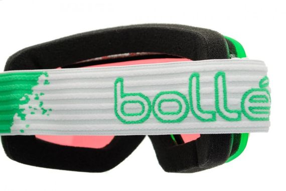 Маска гірськолижна BOLLE Nova II matt green-white vermillion (21545) | Зображення 2