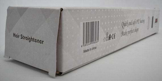 Гребінець випрямляч плойка для завивки волосся, стайлер турмалінове покриття Hair Straightener HQT-909В | Зображення 3