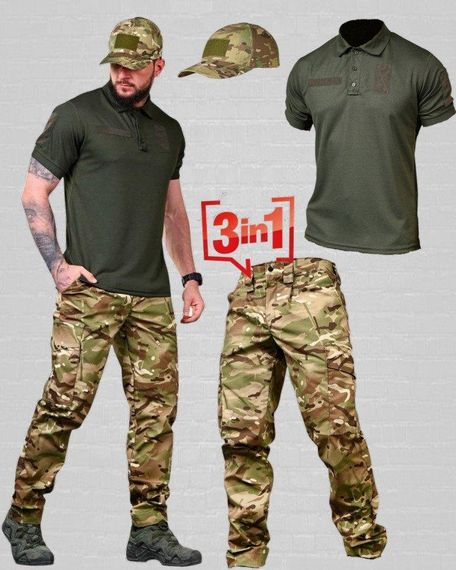 Літній тактичний костюм поло    ПП7677