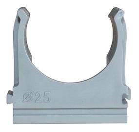 Крепление клипса для гофры d 25 серое Ny95506211