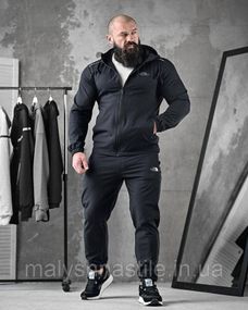 Мужской спортивный костюм THF black      ДЛ6262