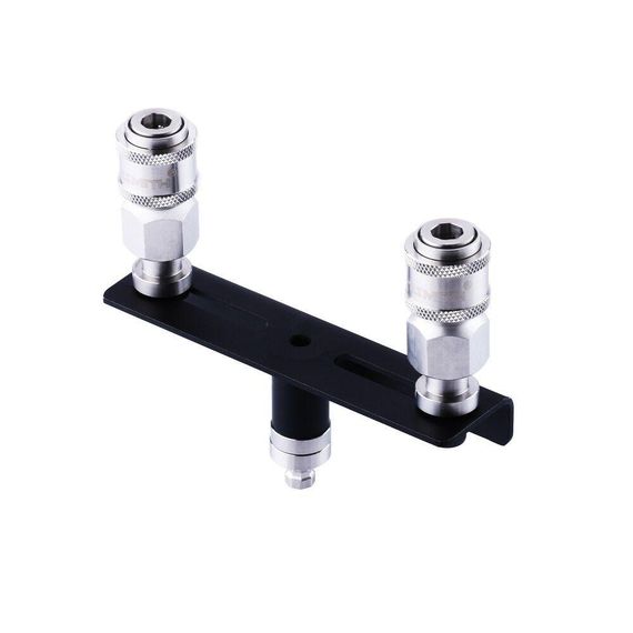 Подвійний конектор для секс-машин Hismith Quick Connector Adapter with Double Head, система KlicLok | Зображення 6