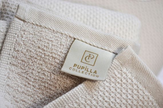 Набор полотенец Pupilla Bernini с кантом Pudra | Зображення 2