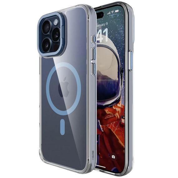 Чохол TPU Space Case Apex with MagSafe для Apple iPhone 13 Pro / 14 Pro (6.1") Navy Blue | Зображення 7