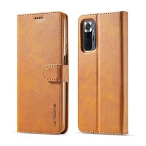 Чохол книжка iMeeke для Xiaomi Redmi Note 10 Pro колір Коричневий