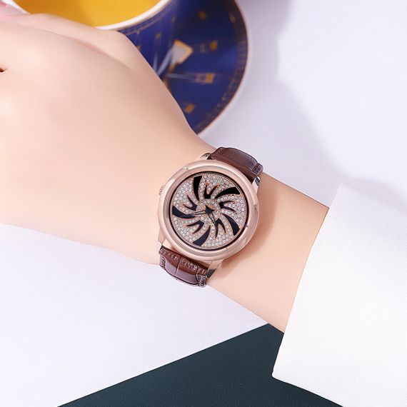 Жіночий годинник Skmei 2179BN Brown | Зображення 2