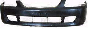 Передний бампер Mazda 323 98-01 черный, без отв. молдинга (FPS) BVCL50031A