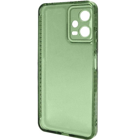 Чохол TPU Starfall Clear для Xiaomi Poco X5 5G / Redmi Note 12 5G Зелений | Зображення 1