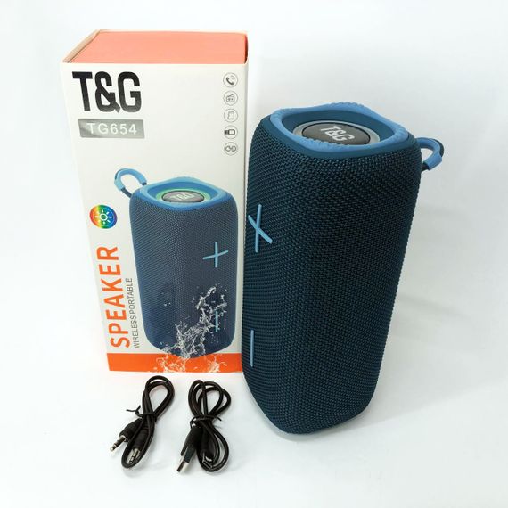 Мини-колонки с подсветкой TG654, Блютуз колонка для пляжа, Колонка акустическая для улицы AP-19 | Зображення 1
