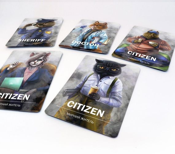 Настільна гра Cats Mafia (Котомафія) | Зображення 1