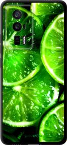 Чохол на Xiaomi Redmi K60 Зелені часточки лимона "852b-2973-2448"