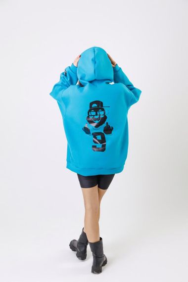 Зіп Худі унісекс МА (01) бірюза | Зображення 5