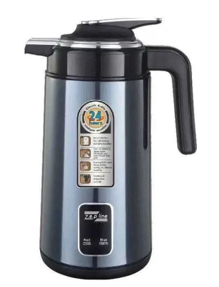 Бордо Электрочайник термос Zepline ZP-123-R 3л 2200 Вт | Зображення 2