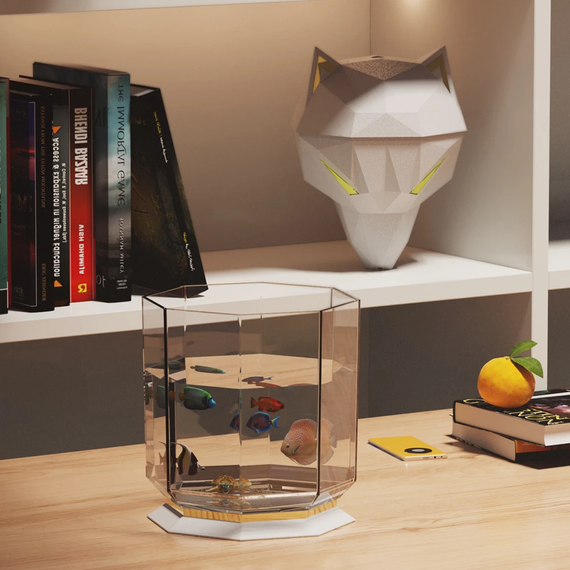 Зволожувач повітря портативний  WOLF Air Humidifier, аромадифузор електричний з резервуаром для ефірної олії, ультразвуковий, 650 мл | Зображення 3