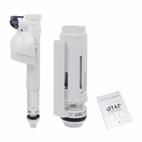 Унитаз-компакт Qtap Crow безободковый с сиденьем Soft-close QT05222170W | Зображення 9