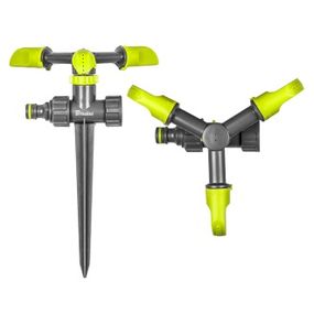 Зрошувач обертовий Bradas LIME LINE 3-х ріжковий на кілку LE-6102