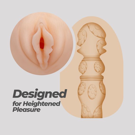 Мастурбатор-яйце, вагіна CRUSHIOUS EZY EGG THE Lover, реалістичний sexstyle | Зображення 5