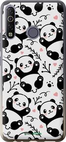 Чохол на Tecno Camon 12 Air CC6 Панди "4318u-2389-2448"