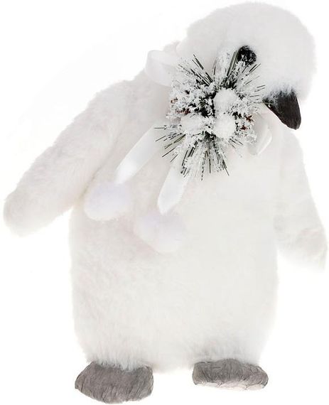 Новорічна фігурка Пінгвіня White 25см
