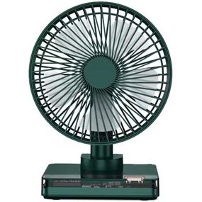 Настольный вентилятор DF11-B with clock 7200 mAh Green