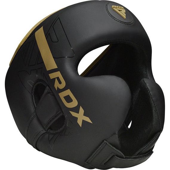Шолом боксерський  RDX F6 KARA Matte Golden M (капа у комплекті) | Зображення 2