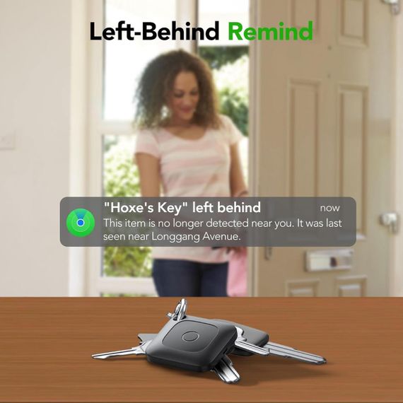 Bluetooth-локатор Hoxe Air Tracker (4 шт.) — сумісний з Apple Find My, для пошуку ключів, багажу, гаманця та інших речей | Зображення 3