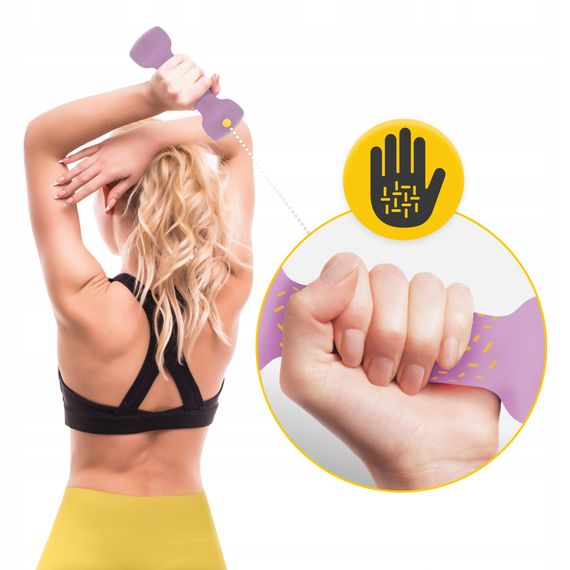 Набір вінілових гантелей 4FIZJO Classic 7 кг зі стійкою (P-5905973403221) | Зображення 6