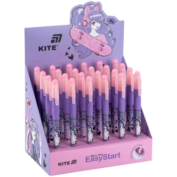 Ручка кулькова EasyStart Anime Dream Kite K26-099-1 Синій shop (4063276349170) | Зображення 1