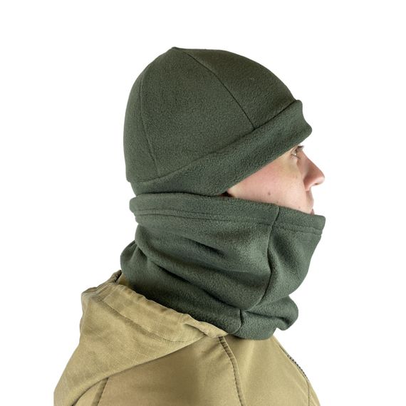 Шапка Emily Тактик фліс хакі M 54 см (93972161) | Зображення 2