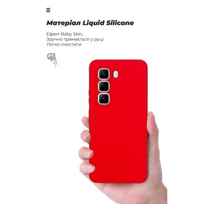 Чехол для мобильного телефона Armorstandart ICON Infinix Hot 50 Pro 4G Camera cover Red (ARM80974) | Зображення 6