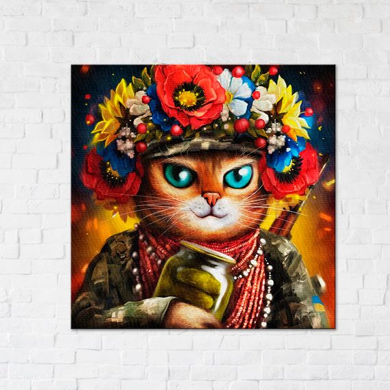 Кішка Захисниця ©Маріанна Пащук