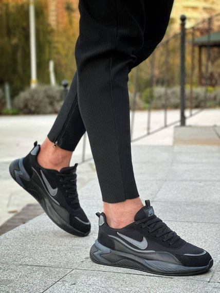 Кросівки демісезонні Nike колір: чорний, сірий | Зображення 1