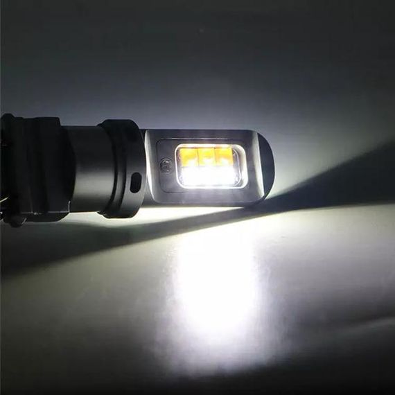 Світлодіодна лампа TBS 3157 P27/7W 12 діодів CREE W2,5x16q White+Amber | Зображення 4