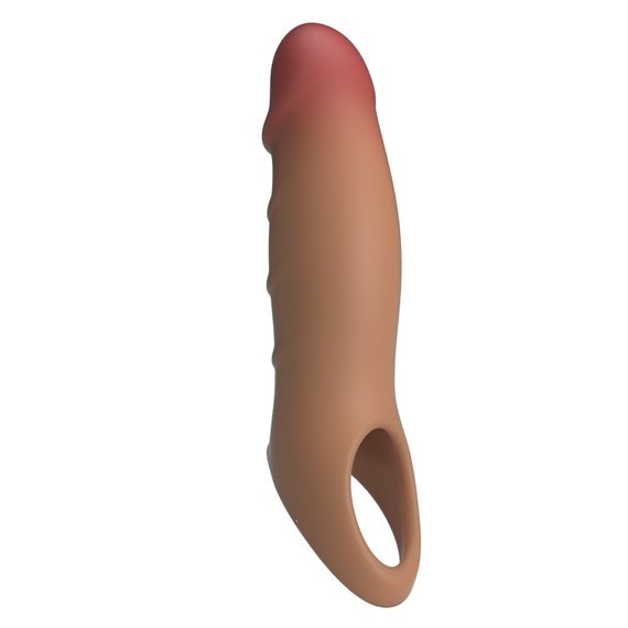 Насадка на член - Pretty Love Damell Penis Sleeve Brown | Зображення 2