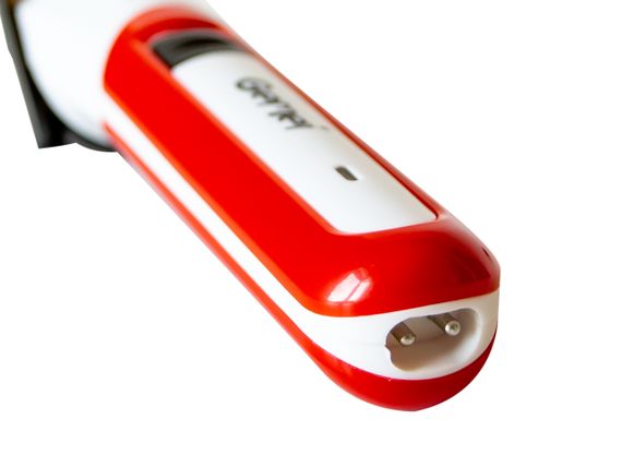 Аккумуляторный мужской триммер для бороды усов и тела Gemei GM 702 3W Red машинка для стрижки | Зображення 2