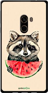 Чохол на Xiaomi Mi MiX 2 Єнотик з кавуном "4605u-1067-2448"