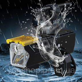 Фара фонарь фара велосипедная Q03L Велофонарь для велосипедов с аккумулятором EL-93