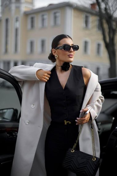 Жіночі штани палаццо чорні XL | Зображення 5